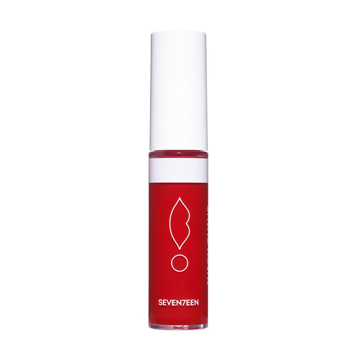 Блиск для губ Seventeen Juicy Shine, SPF 15, 07 Red, 10 мл