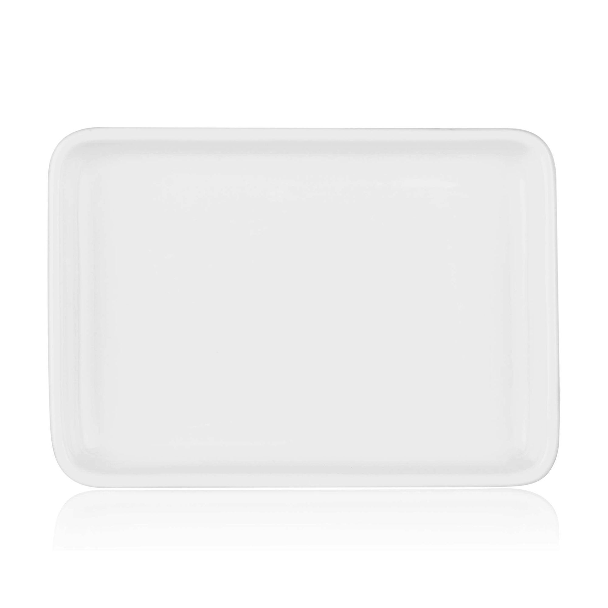 Блюдо Ardesto порцелянове, прямокутне, 20*14 см (AR3729)