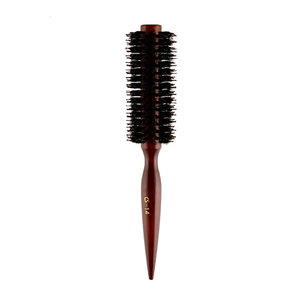 Браш для волосся Cosmo Shop з дерев'яною ручкою, 22*4.9 см, 1 шт (CS-14C)