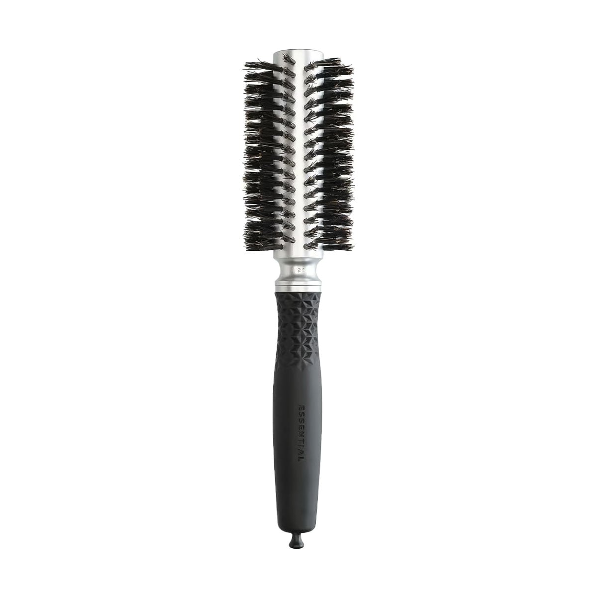 Браш для волосся Olivia Garden Essential Blowout Soft Boar Bristles, Silver, діаметр 25 мм, 1 шт