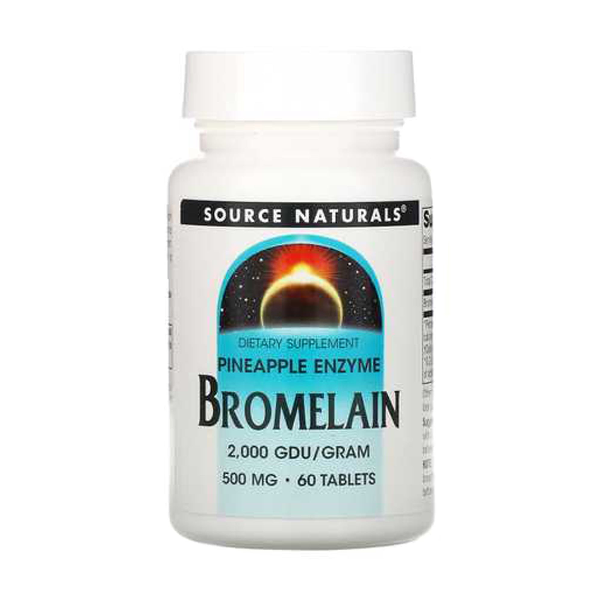Бромелайн Source Naturals Bromelain 500 мг, 60 таблеток
