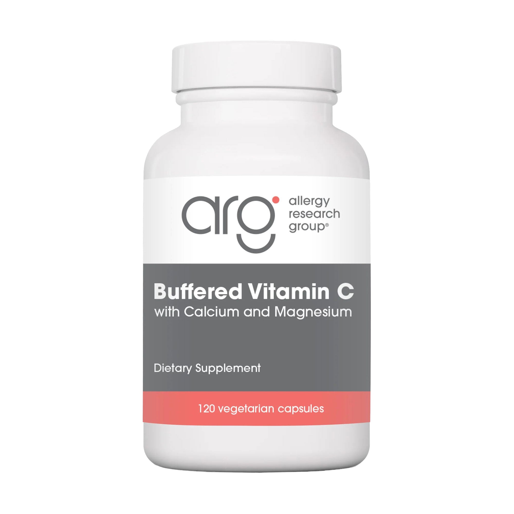 Буферизований вітамін С з кальцієм та магнієм Allergy Research Group Buffered Vitamin C, 120 вегетаріанських капсул