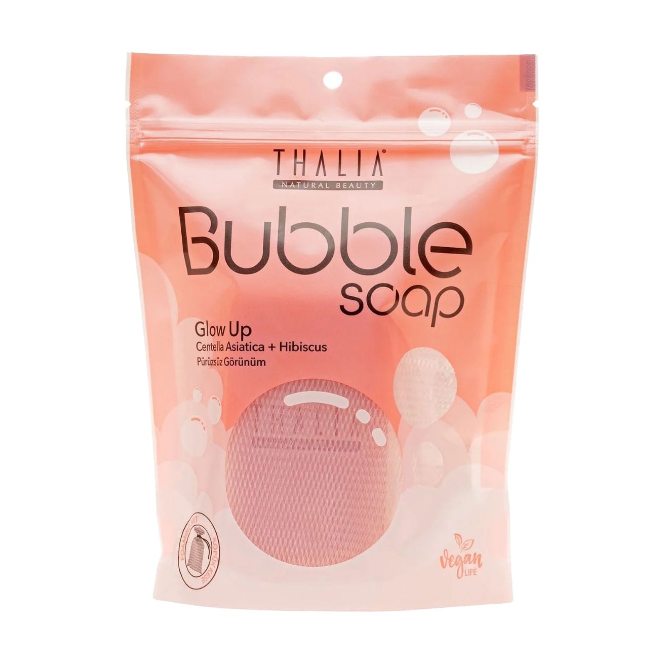 Бульбашкове мило Thalia Bubble Soap Glow Up для надання сяйва, 140 г