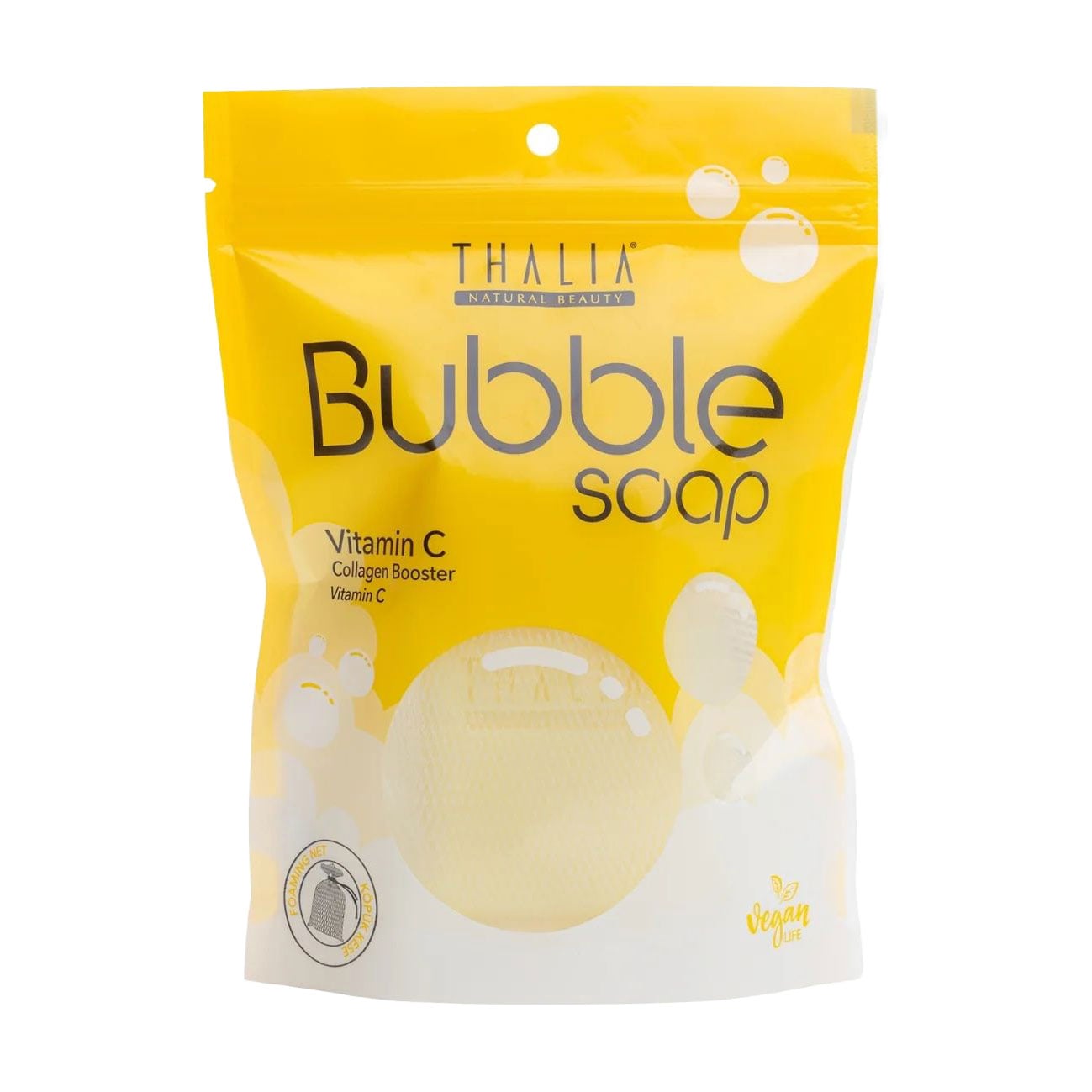 Бульбашкове мило Thalia Bubble Soap Vitamin C з вітаміном С, 140 г