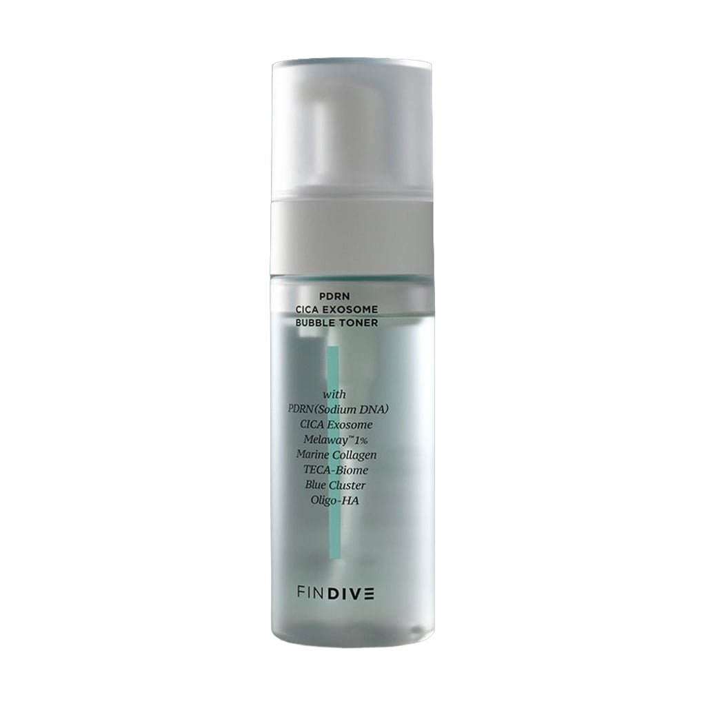Бульбашковий тонер для обличчя Findive PDRN Cica Exosome Bubble Toner, 150 мл