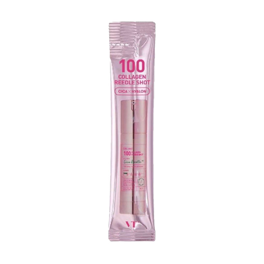 Бустер для обличчя VT Cosmetics Collagen Reedle Shot 100 зі спікулами та колагеном, 2 мл