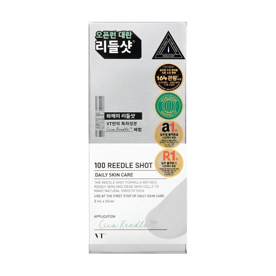 Бустер для обличчя VT Cosmetics Reedle Shot 100 зі спікулами, 10*2 мл