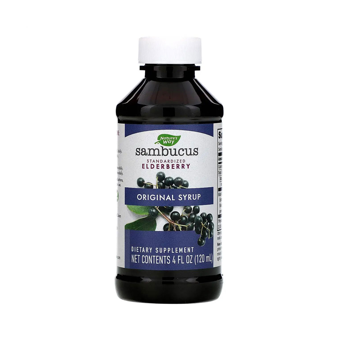 Бузина Nature's Way Sambucus Elderberry Original Syrup в сиропі, 120 мл