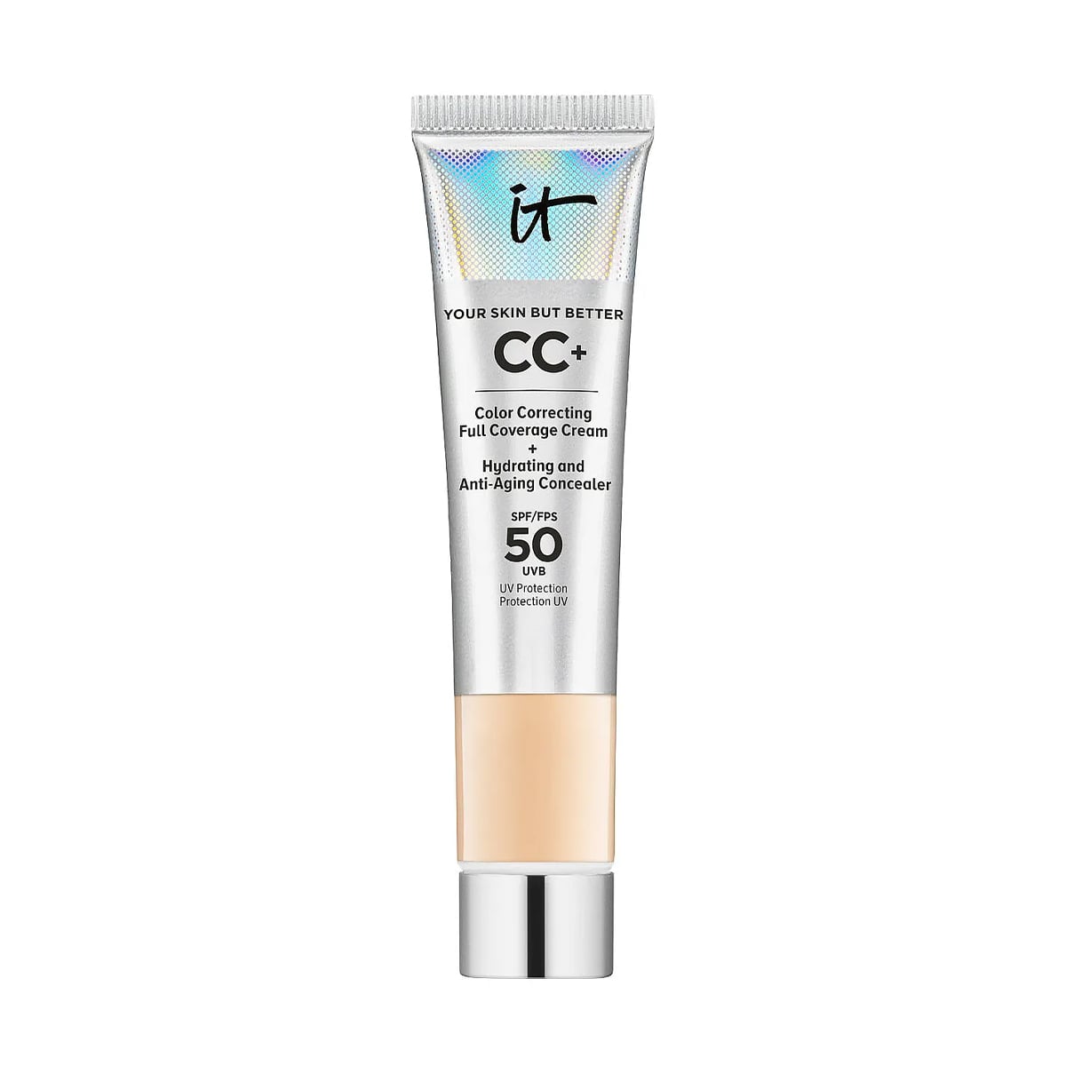 CC-крем для обличчя It Cosmetics Your Skin But Better SPF 50+, Light, 12 мл