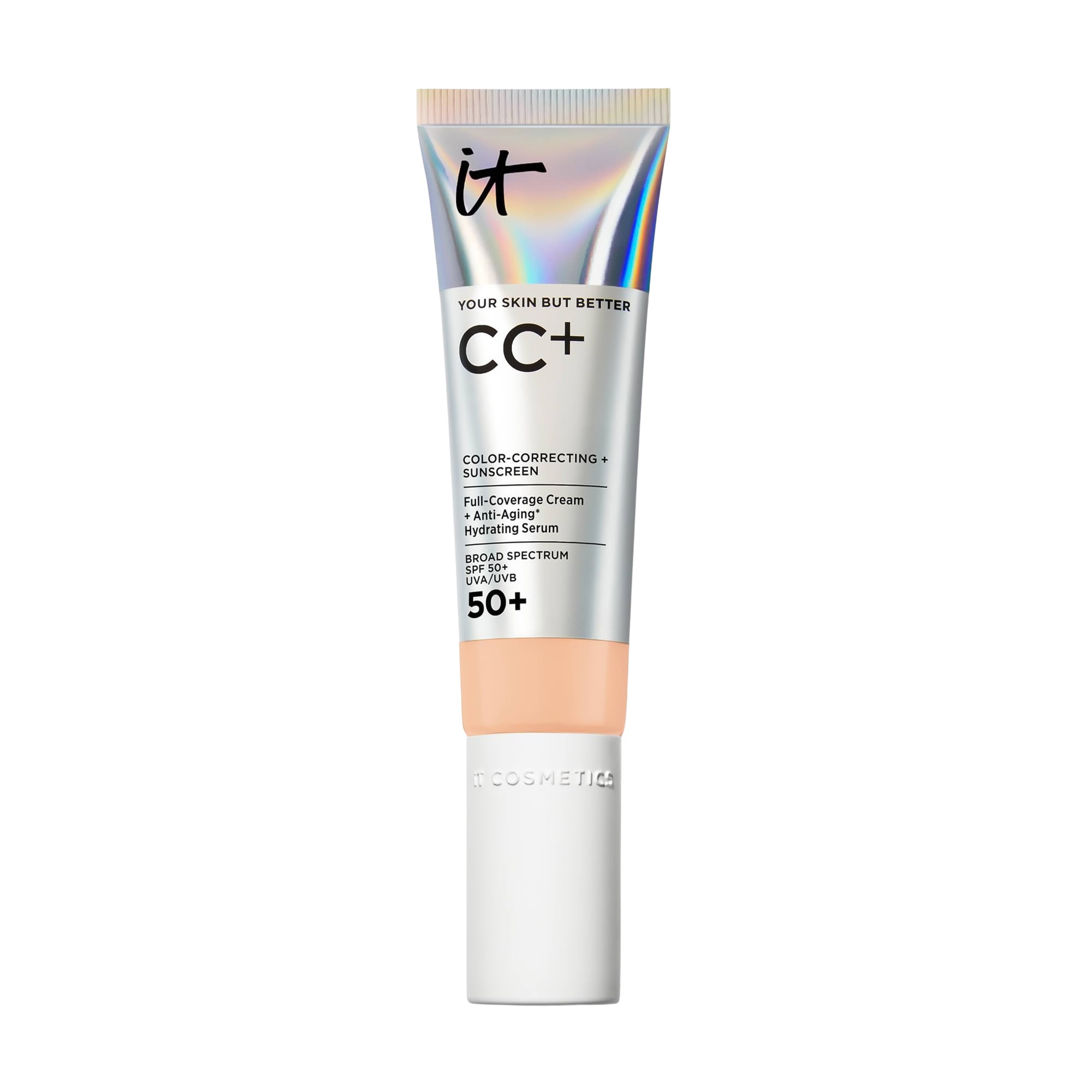 CC-крем для обличчя It Cosmetics Your Skin But Better SPF 50+, Light Medium, 12 мл