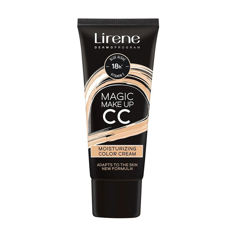 CC-крем для обличчя Lirene Magic Make Up Moisturizing Color-Correcting Cream, 30 мл