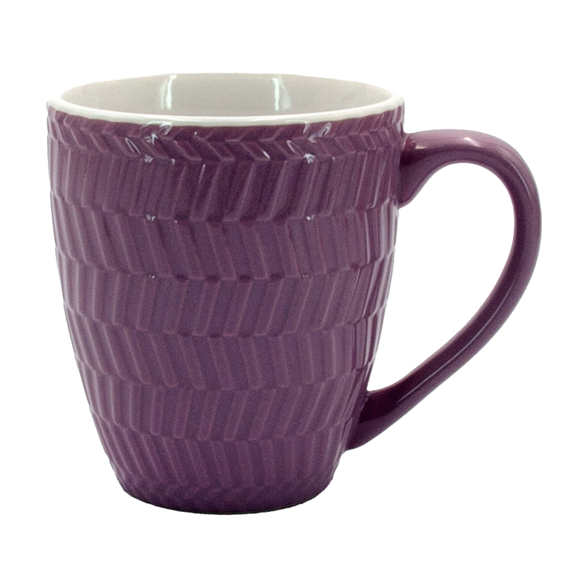 Чашка Milika Breezly Violet керамічна, 360 мл (M0420-Zibo6Violet)
