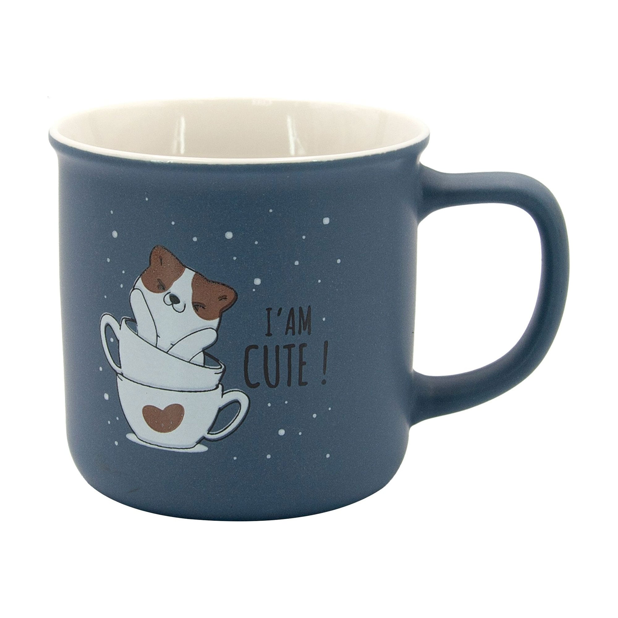Чашка Milika Catfe Cup Grey, 320 мл (M0520-RX-N250413Grey)