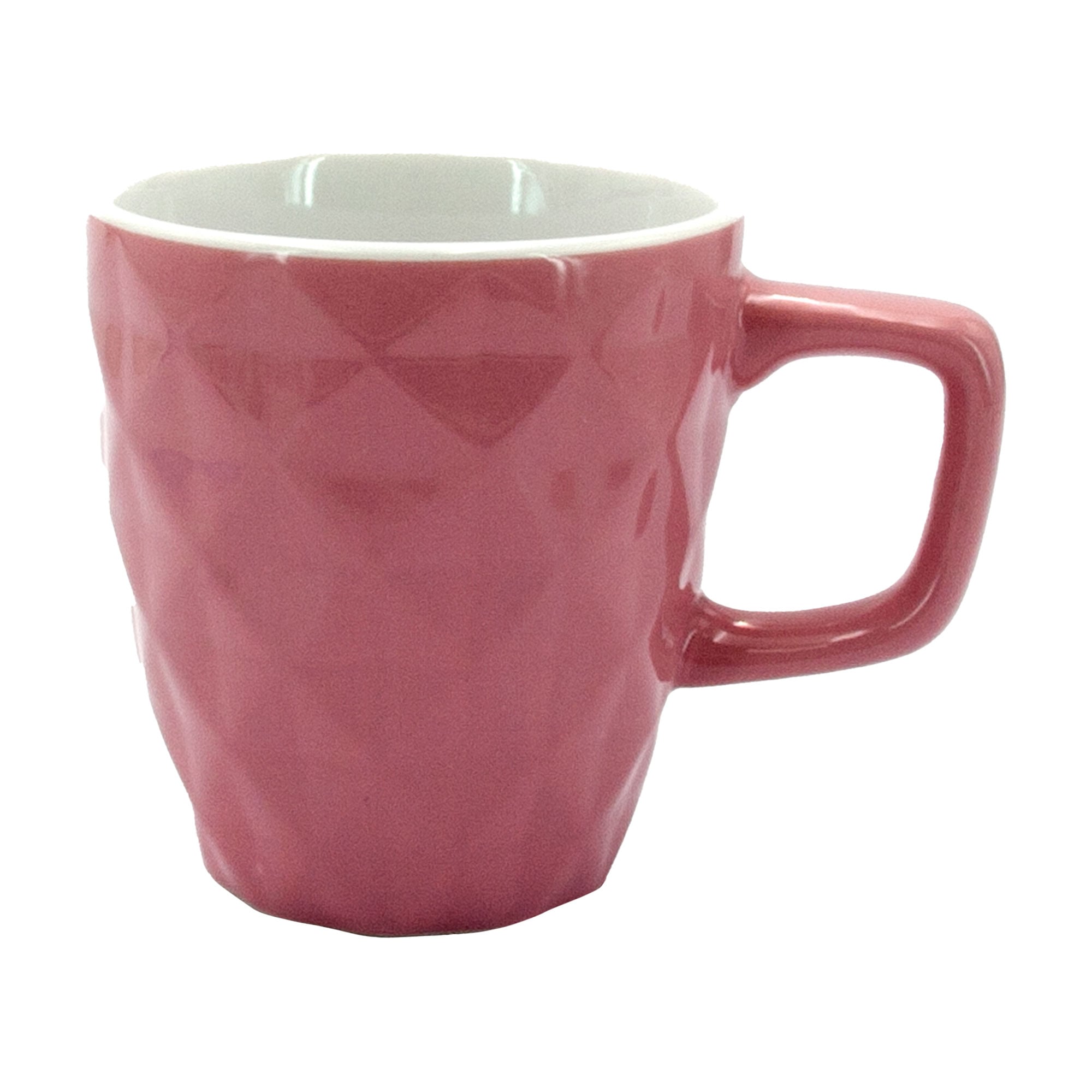 Чашка Milika Crystal Pink керамічна, 410 мл (M0420-Zibo2Pink)