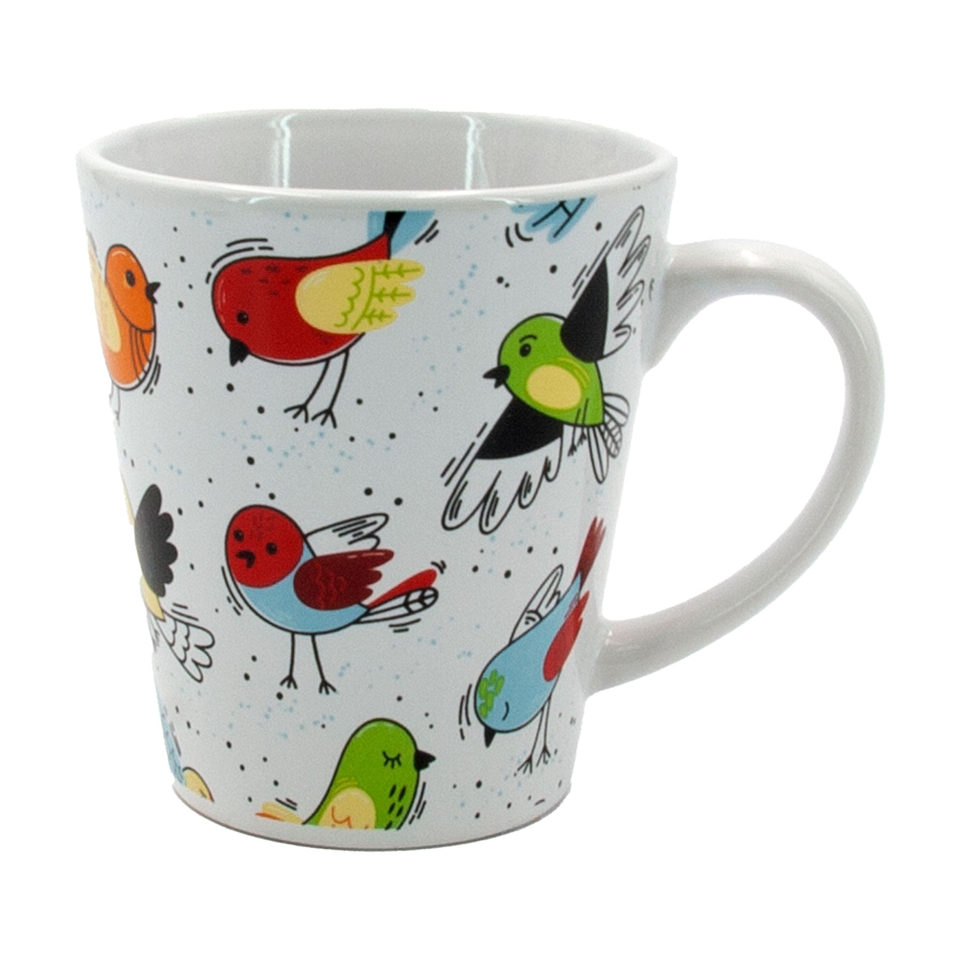 Чашка Milika Cute Mug Birds керамічна, 360 мл (M0420-Zibo8Birds)