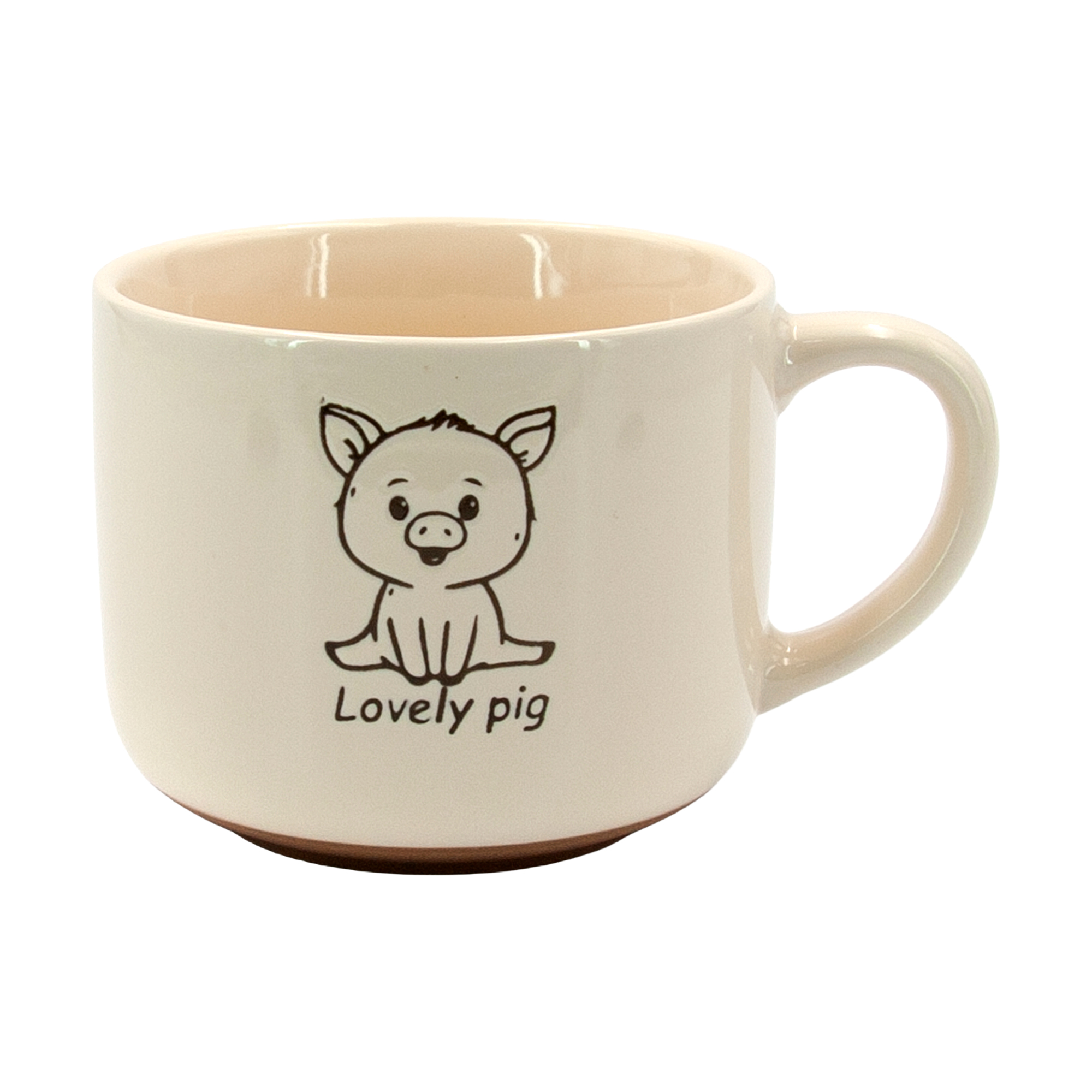 Чашка Milika Lovely Pig, 400 мл (M0520-RX-N250622Pig)