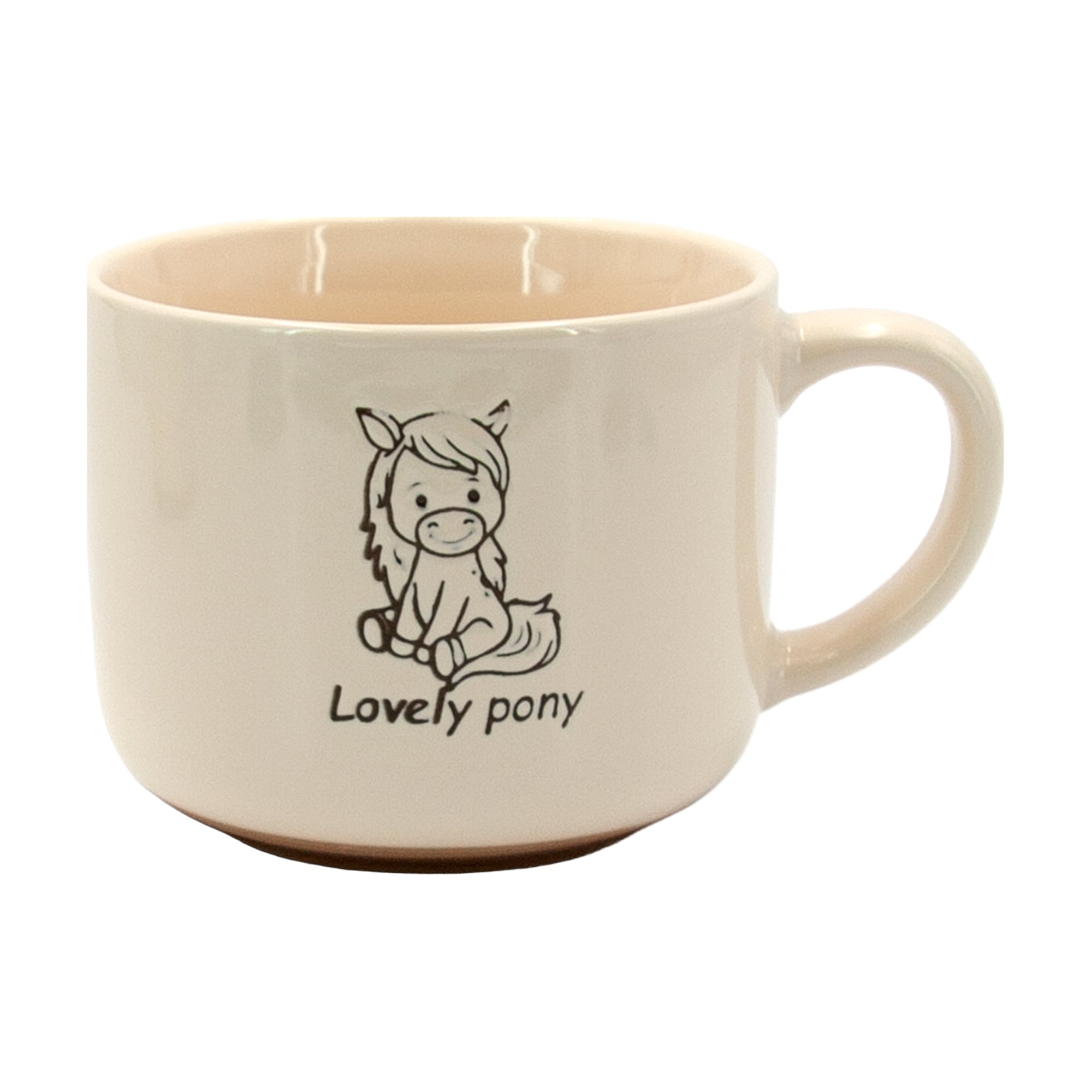 Чашка Milika Lovely Pony, 400 мл (M0520-RX-N250622Pony)