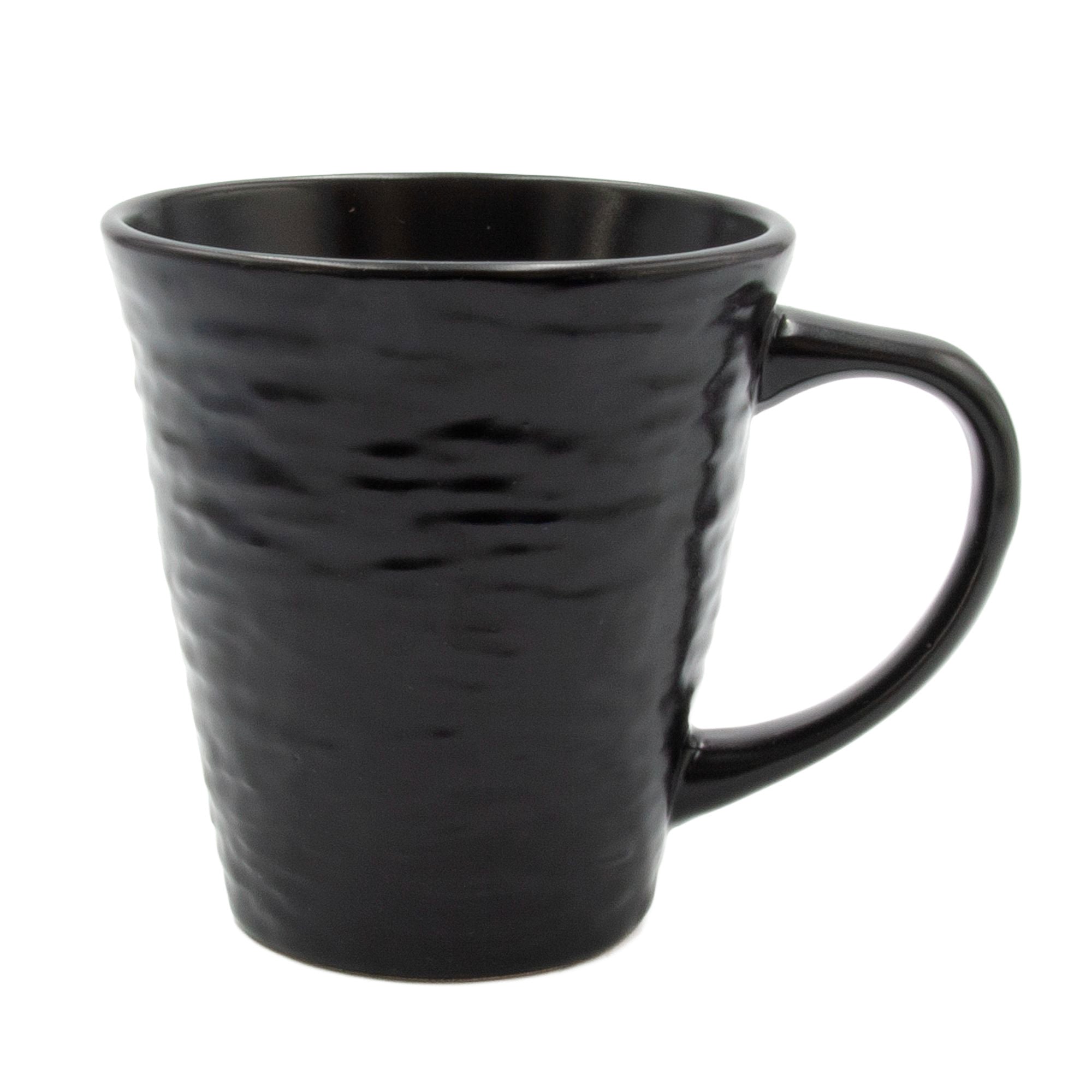 Чашка Milika Siana Black керамічна, 350 мл (M0420-TRSC241006-360M-B)
