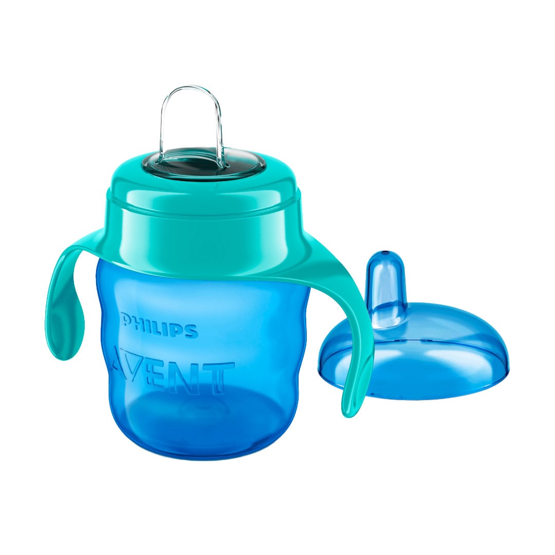 Чашка-непроливайка PHILIPS AVENT з м'яким носиком, від 6 місяців, блакитна, 200 мл, 1 шт