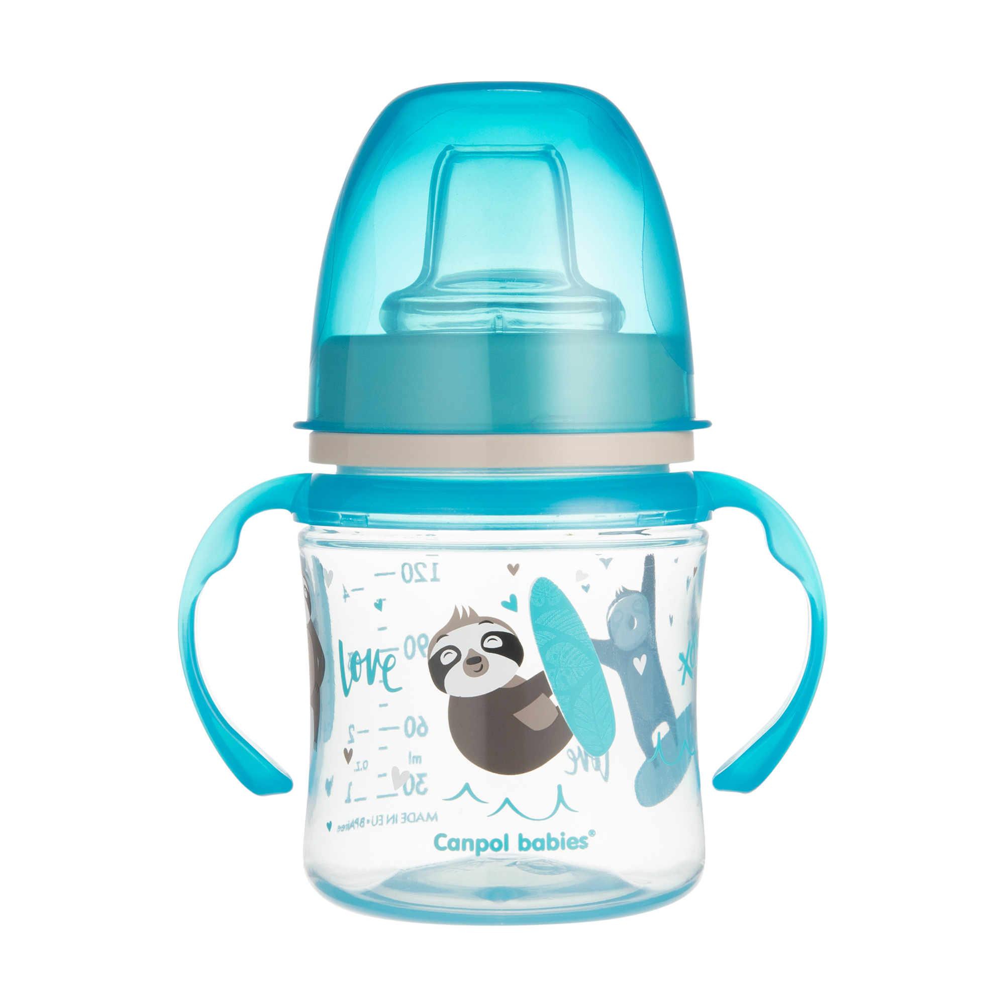 Чашка тренувальна Canpol Babies EasyStart Sweet Fun, синя, 120 мл (35/207_blu)