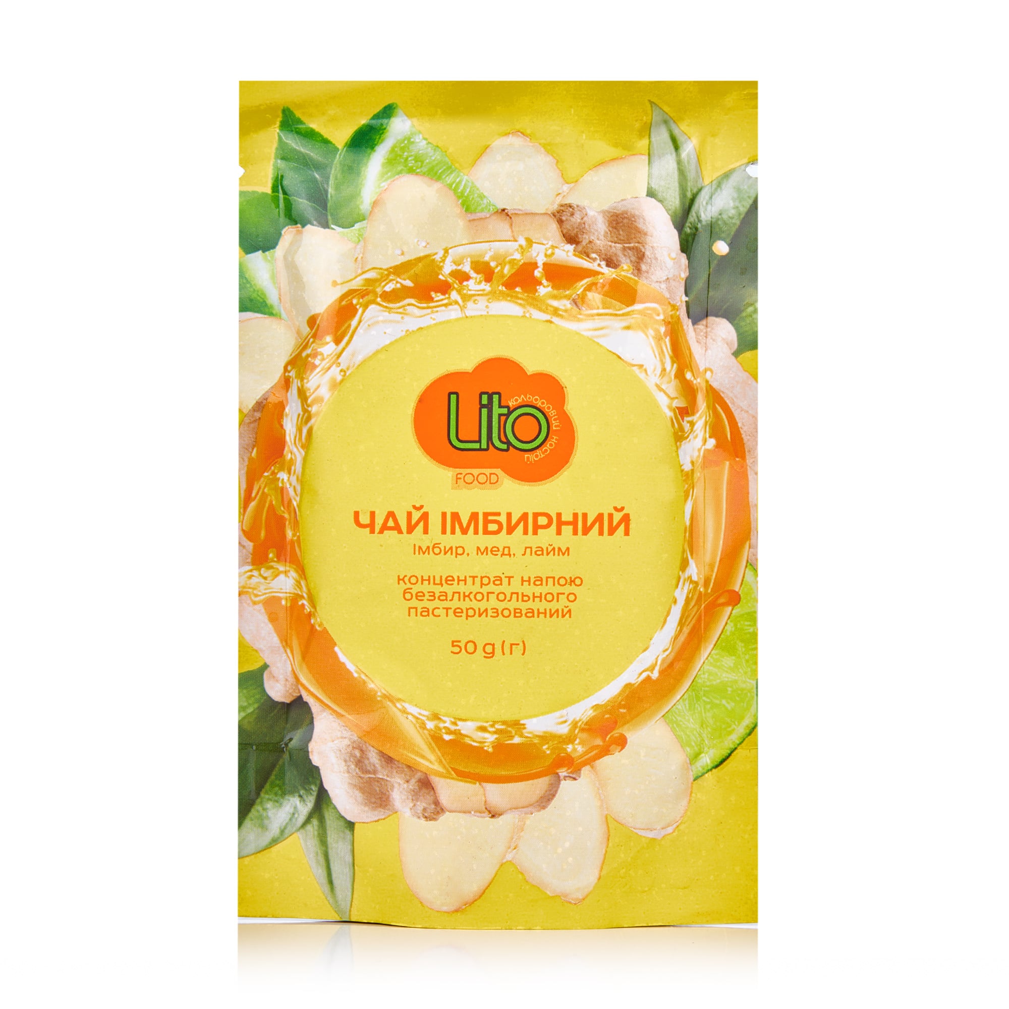 Чай-концентрат Lito Імбирний з лаймом та медом, 50 г