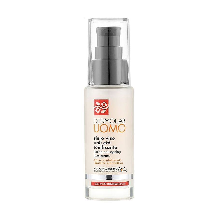 Чоловіча антивікова сироватка для обличчя Dermolab Uomo Toning Anti-Ageing Face Serum, 30 мл