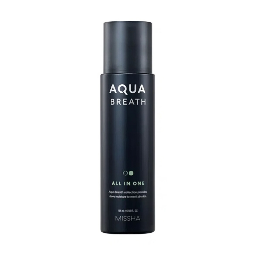 Чоловіча есенція-крем для обличчя Missha For Men Aqua Breath All In One, 195 мл