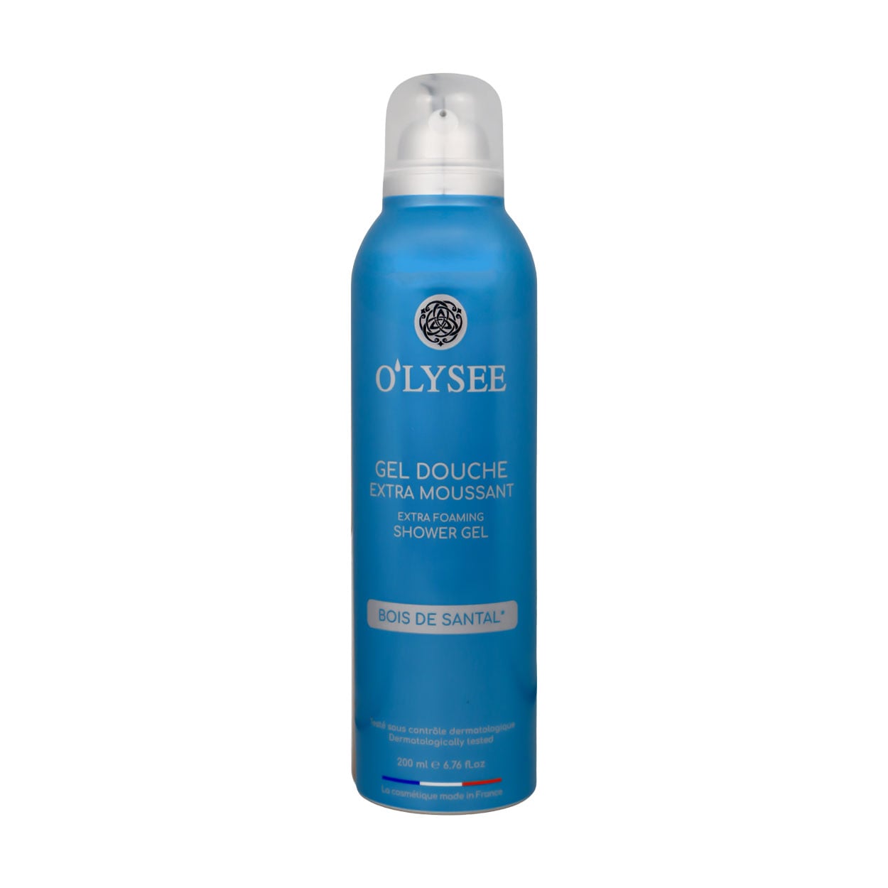 Чоловіча гель-піна для душу O'LYSEE Bois de Santal Extra Foaming Shower Gel, 200 мл