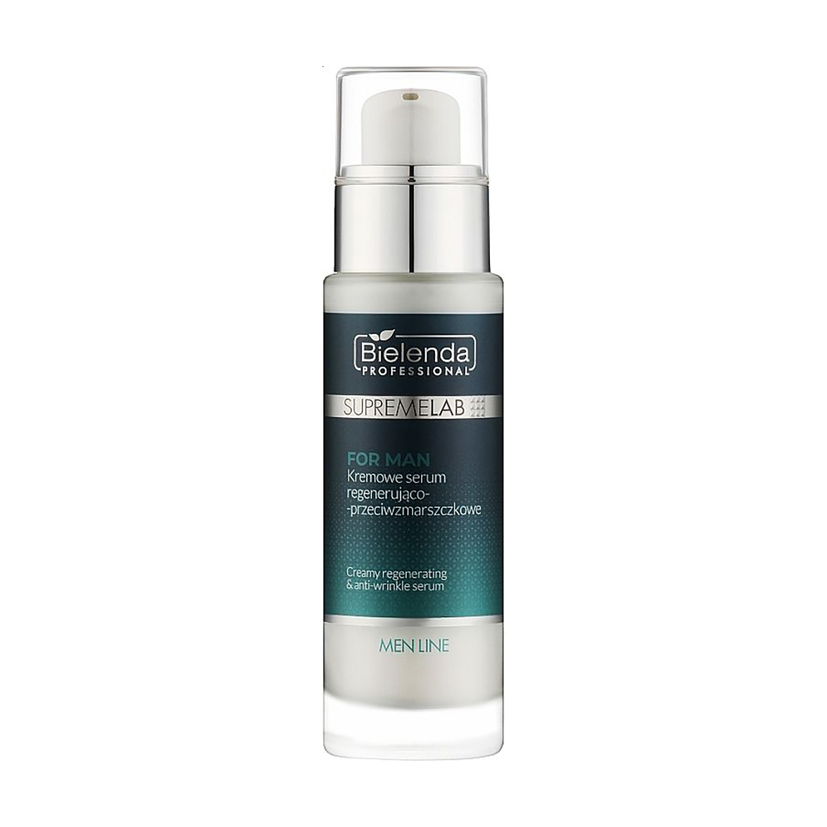 Чоловіча кремова регенерувальна сироватка для обличчя Bielenda Professional Supremelab For Man Serum, 30 мл