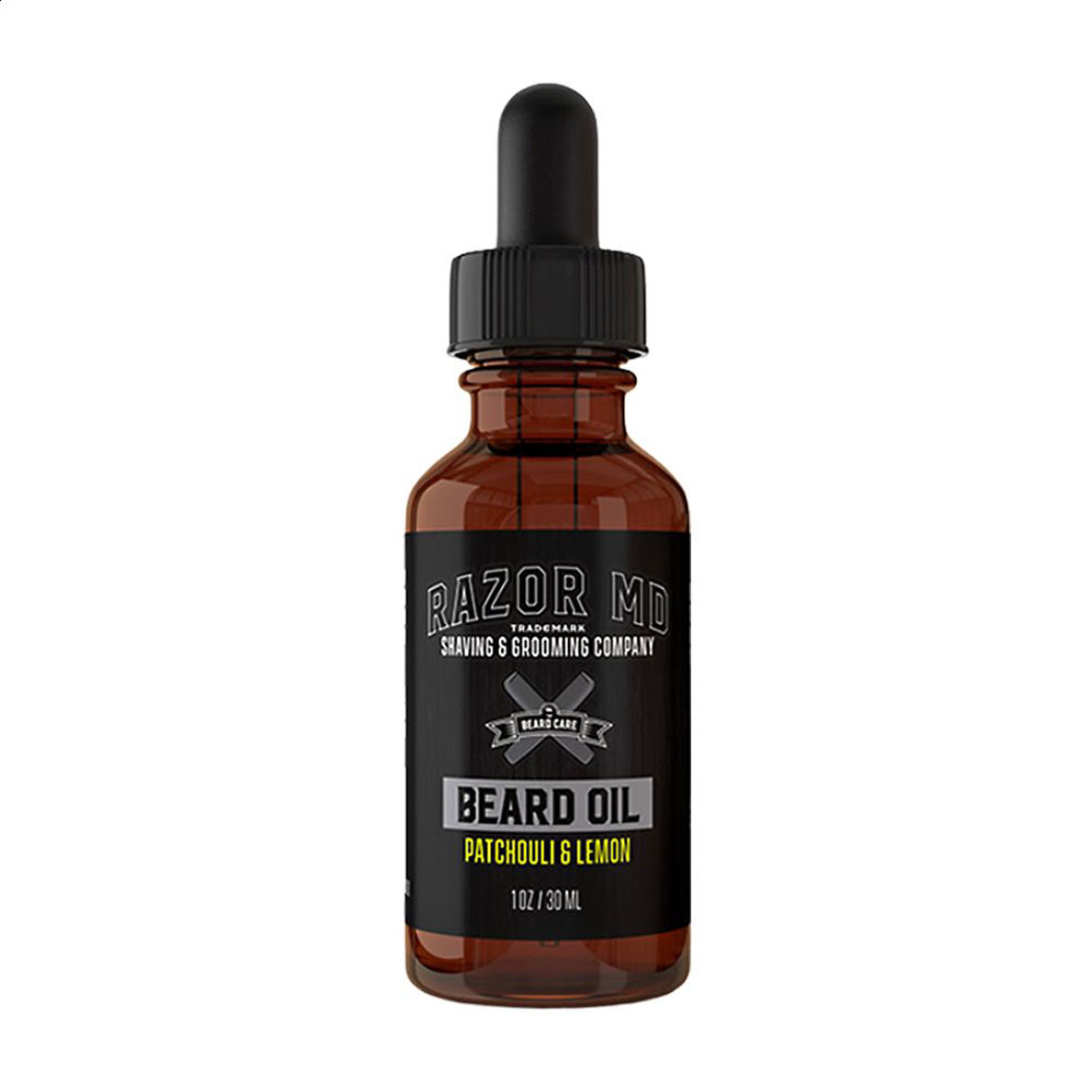 Чоловіча олія для бороди Razor MD Beard Oil Пачулі та лимон, 30 мл