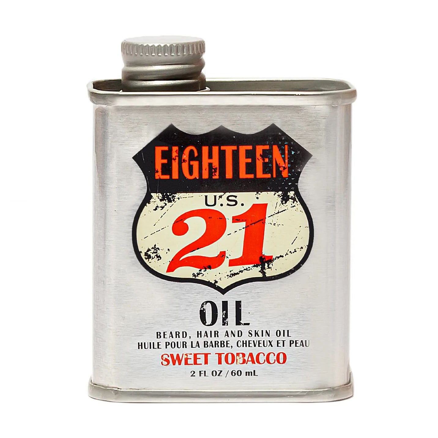 Чоловіча олія для бороди, волосся та шкіри 18.21 Man Made Beard, Hair And Skin Oil, Sweet Tobacco, 60 мл