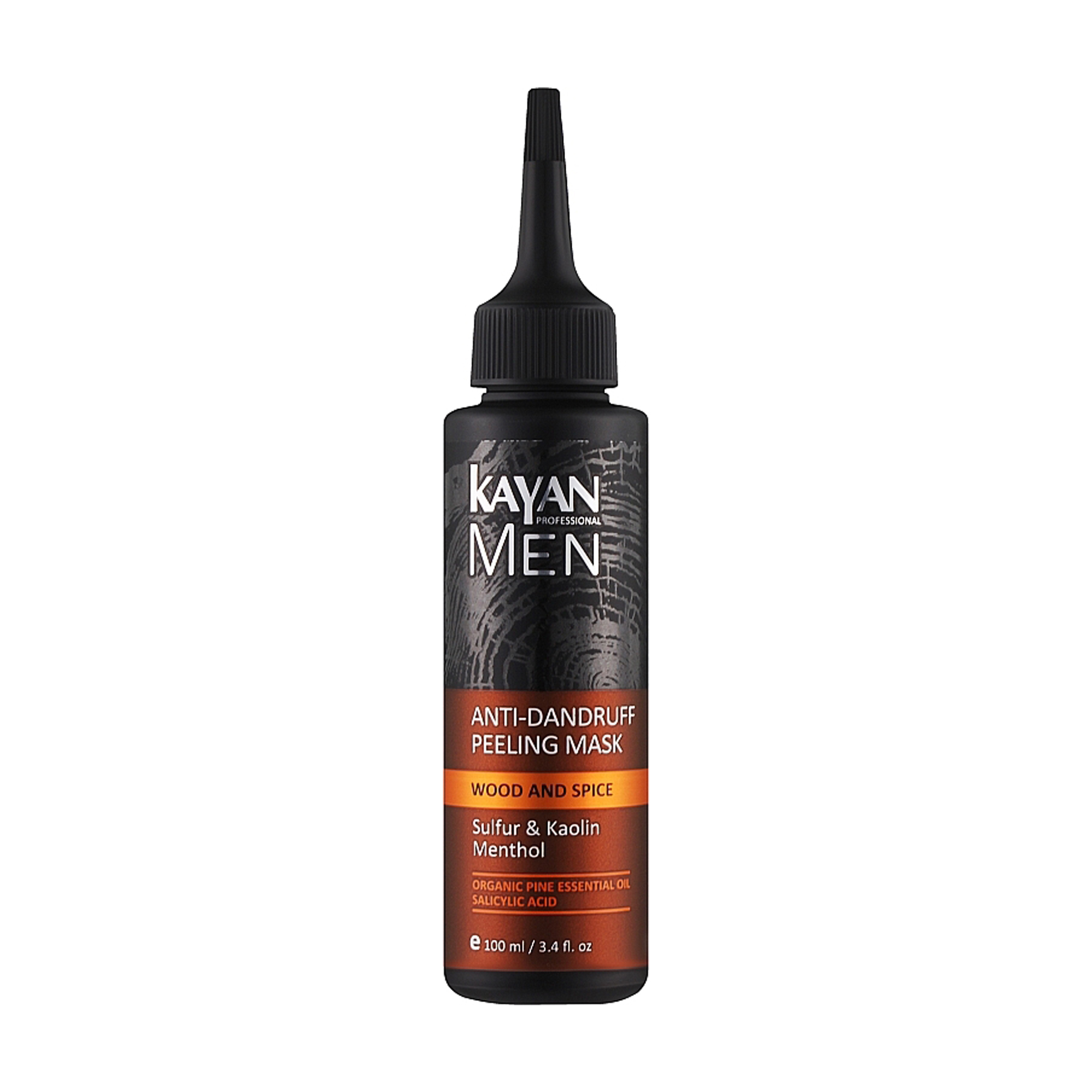 Чоловіча пілінг-маска для волосся Kayan Professional Men Anti-Dandruff Peeling Mask проти лупи, 100 мл
