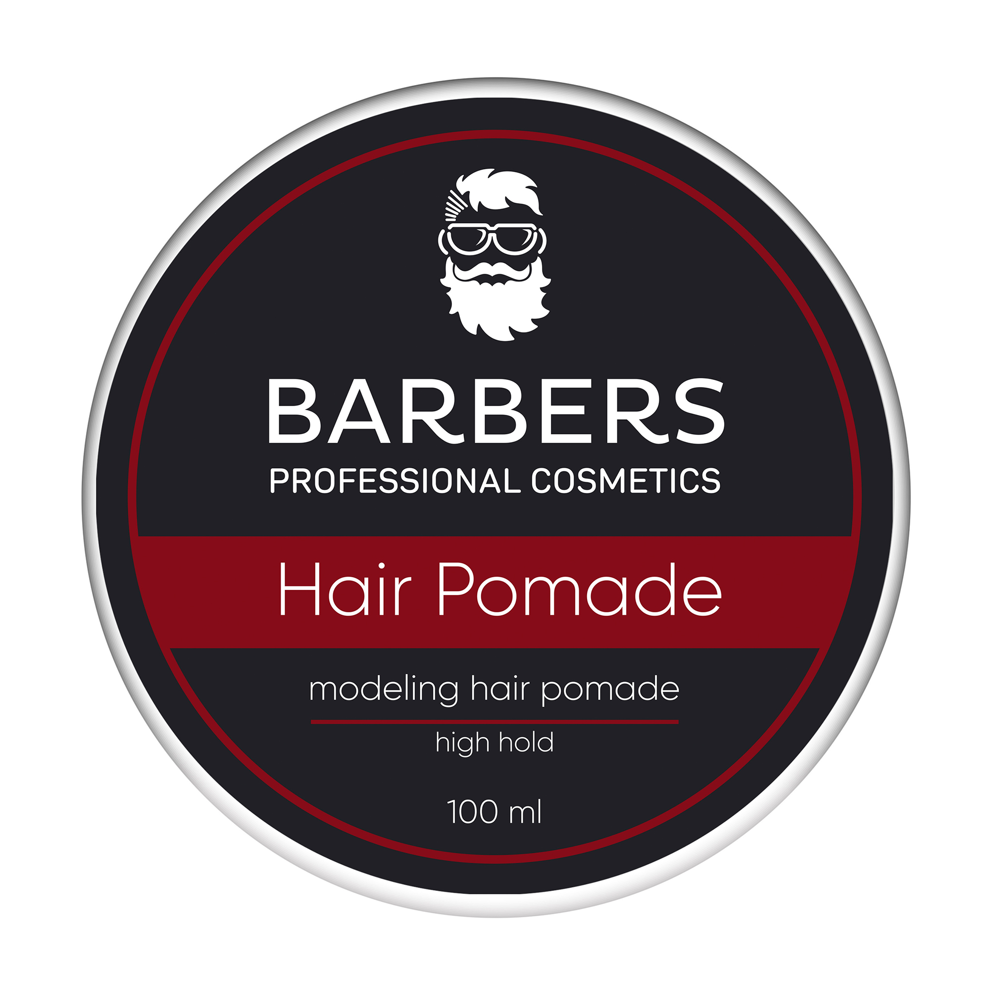 Чоловіча помада для волосся Barbers Modeling Hair Pomade High Hold сильної фіксації, 100 мл