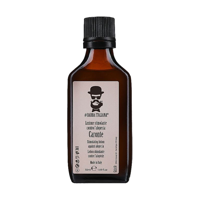 Чоловіча сироватка для бороди Barba Italiana Caronte Stimulating Lotion Against Alopecia, 50 мл