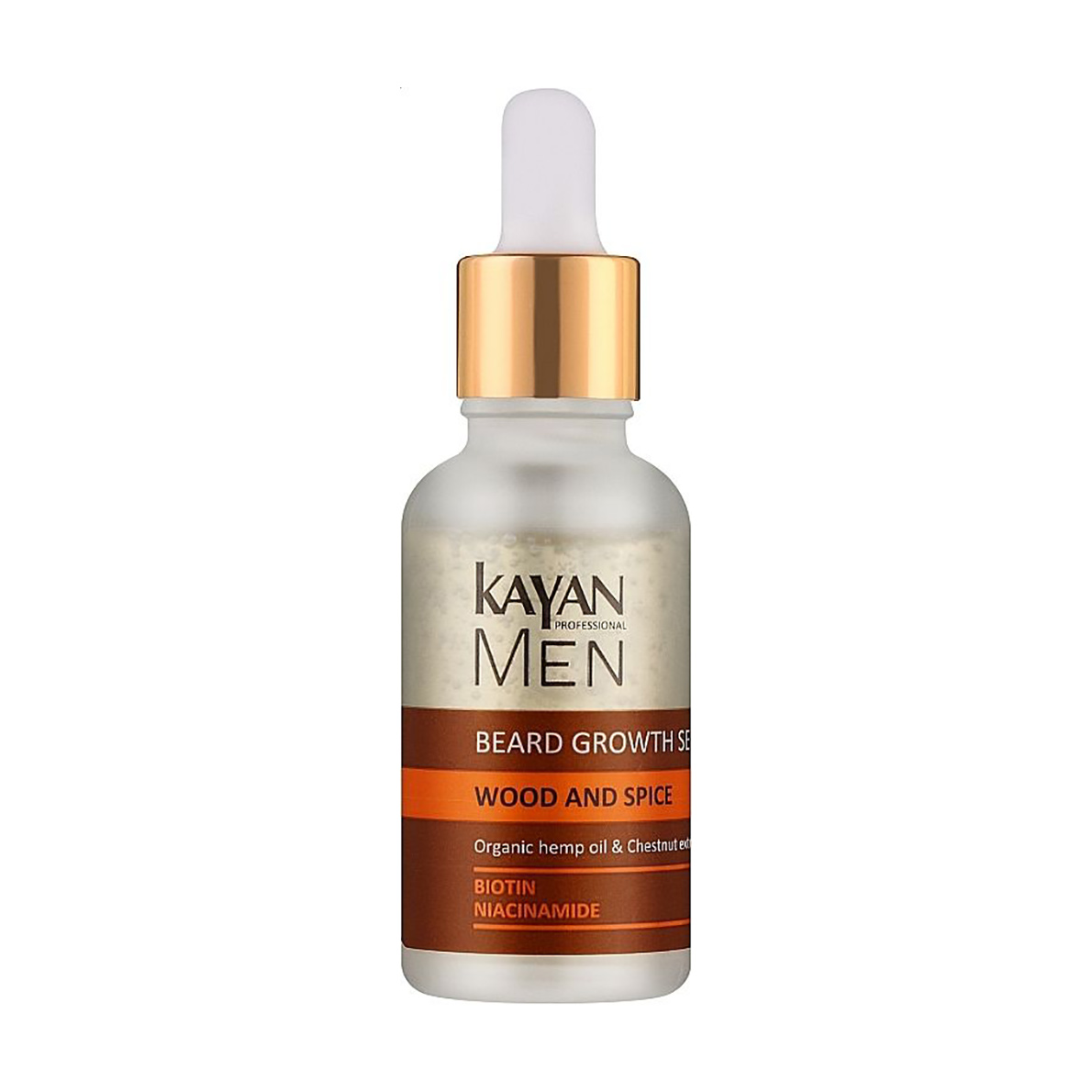 Чоловіча сироватка для зросту бороди Kayan Professional Men Beard Growth Serum, 30 мл