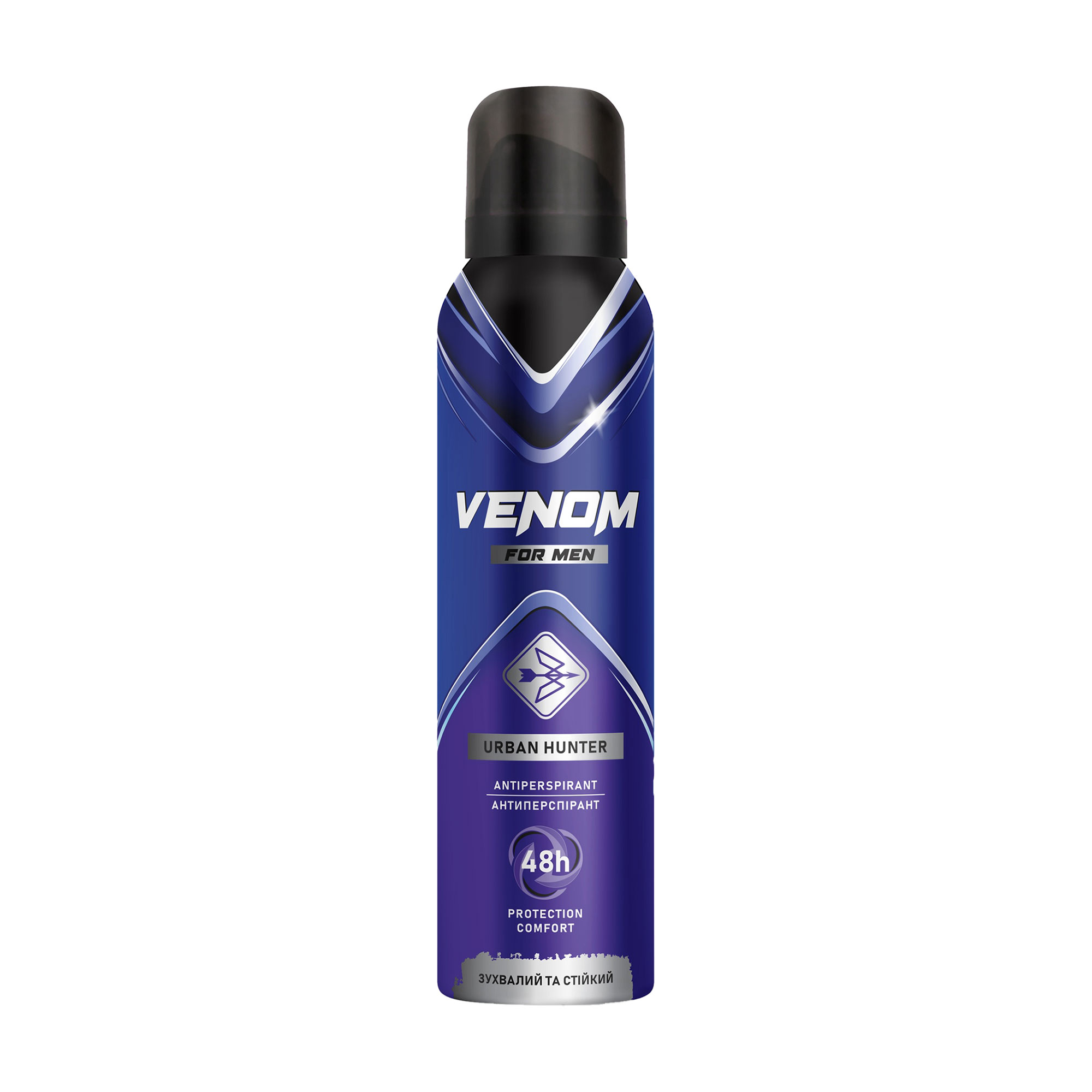 Чоловічий антиперспірант Venom for Men Urban Hunter 48H, 150 мл