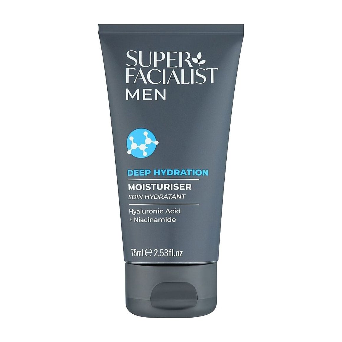 Чоловічий денний крем для обличчя Super Facialist Men Deep Hydration Moisturiser, 75 мл