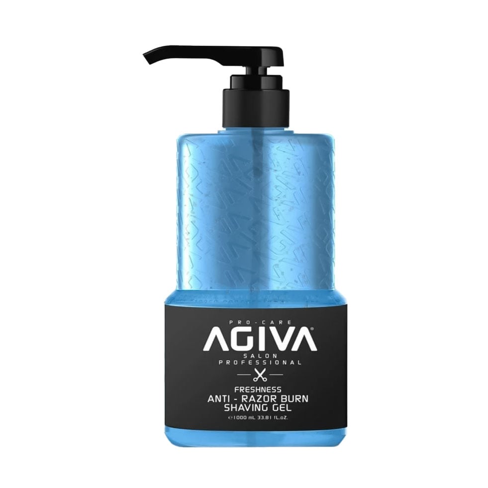 Чоловічий гель для гоління Agiva Anti-Razor Burn Shaving Gel, 1 л
