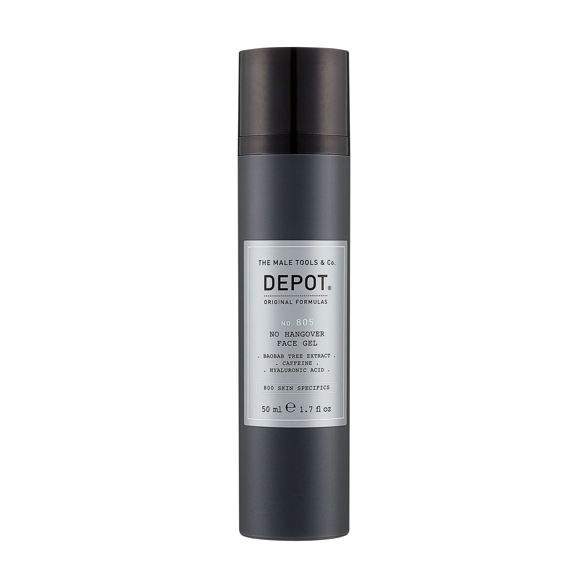 Чоловічий гель для обличчя Depot 805 No Hangover Face Gel, 50 мл