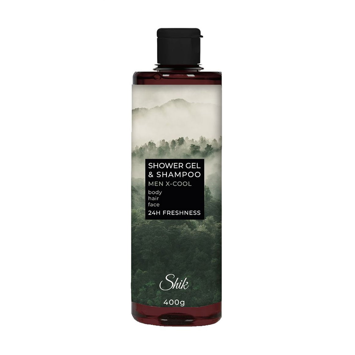 Чоловічий гель-шампунь для душу та волосся Shik Men X-Cool Shower Gel &amp; Shampoo, 400 г