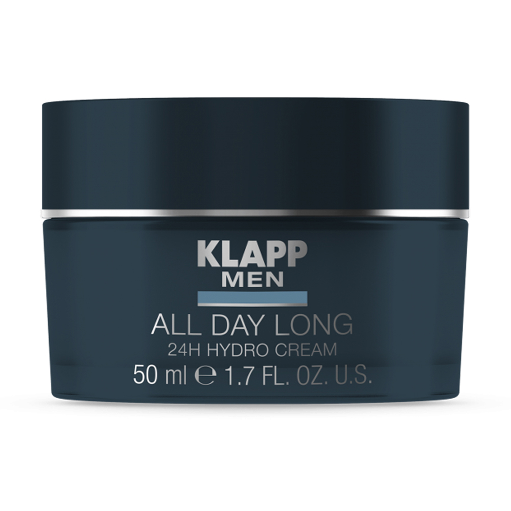 Чоловічий гідрокрем для обличчя Klapp Men All Day Long 24H Hydro Cream, 50 мл