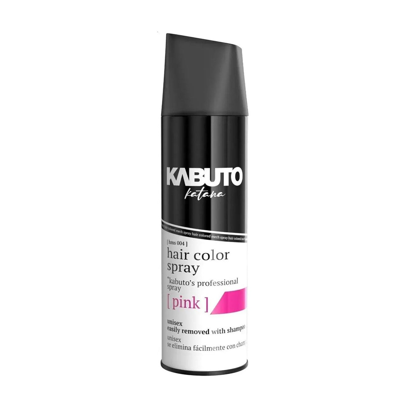 Чоловічий камуфлювальний спрей для волосся Kabuto Katana Hair Color Spray, Pink, 150 мл