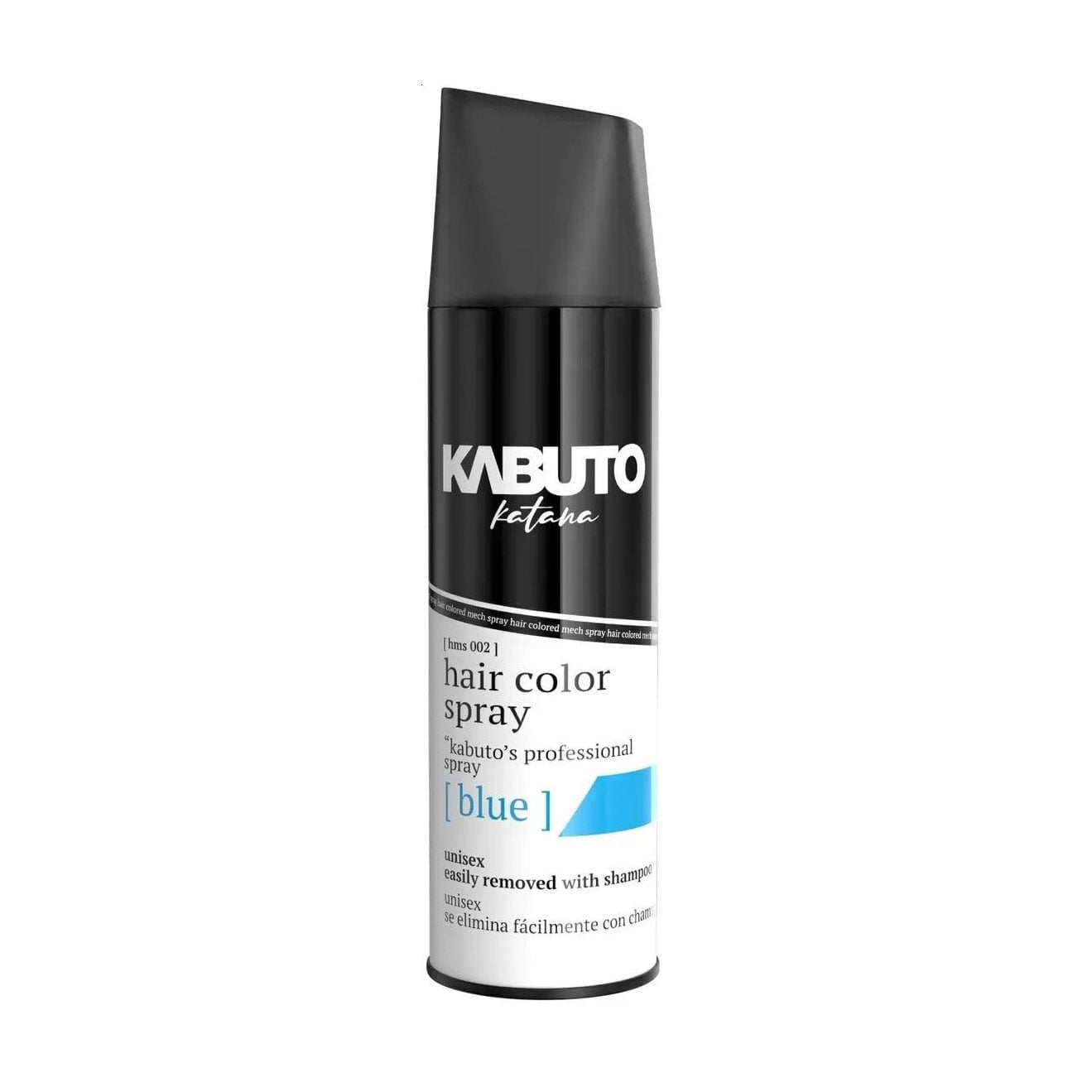 Чоловічий камуфлювальний спрей для волосся Kabuto Katana Hair Color Spray, Blue, 150 мл