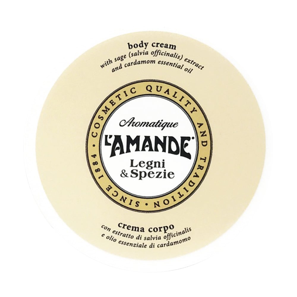 Чоловічий крем для тіла L'Amande Aromatique Wood &amp; Spices Body Cream Деревина та прянощі, 300 мл