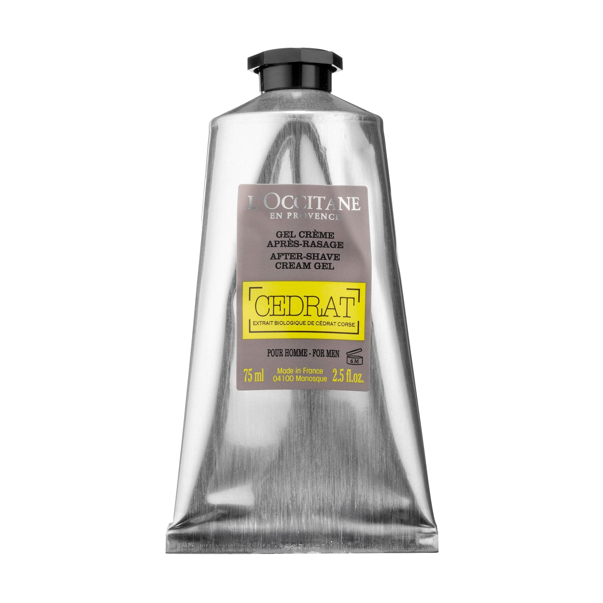 Чоловічий крем-гель після гоління L'Occitane Cedrat After Shave Balm Цедрат, 75 мл