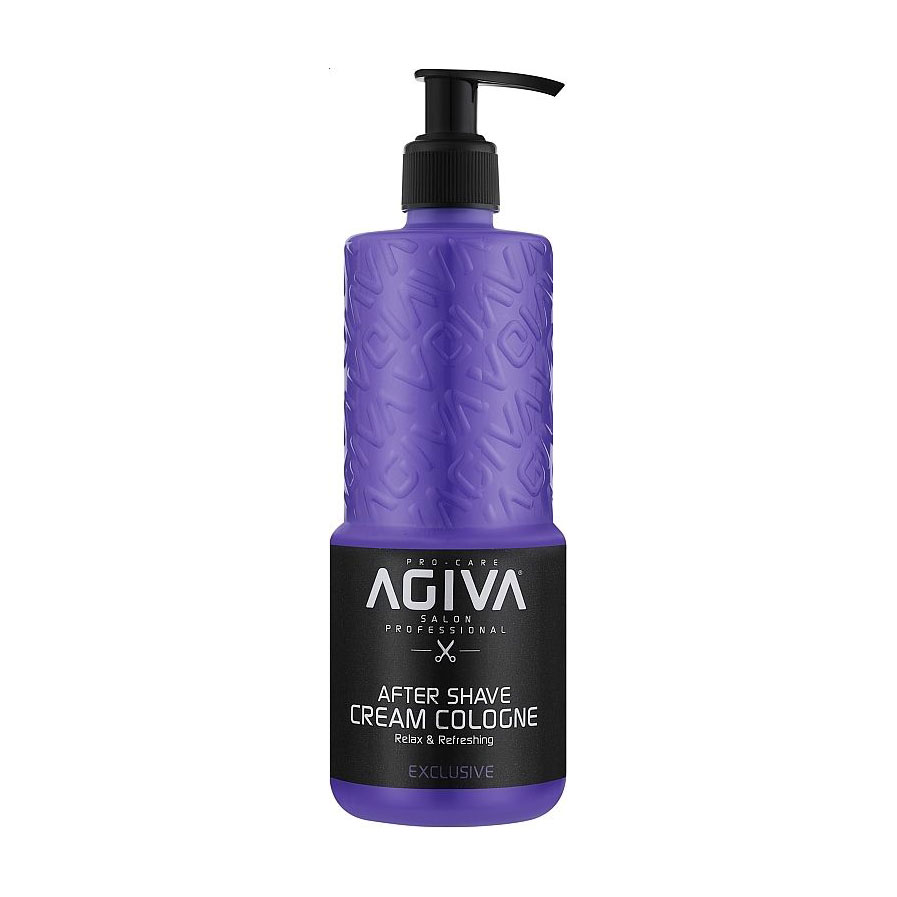 Чоловічий крем після гоління Agiva After Shave Cream Cologne, Exclusive, 400 мл