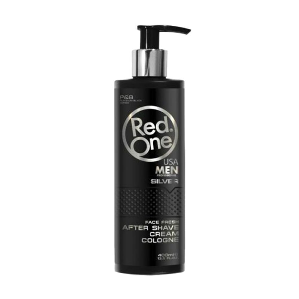 Чоловічий крем після гоління Red One After Shave Cream Cologne Silver, 400 мл
