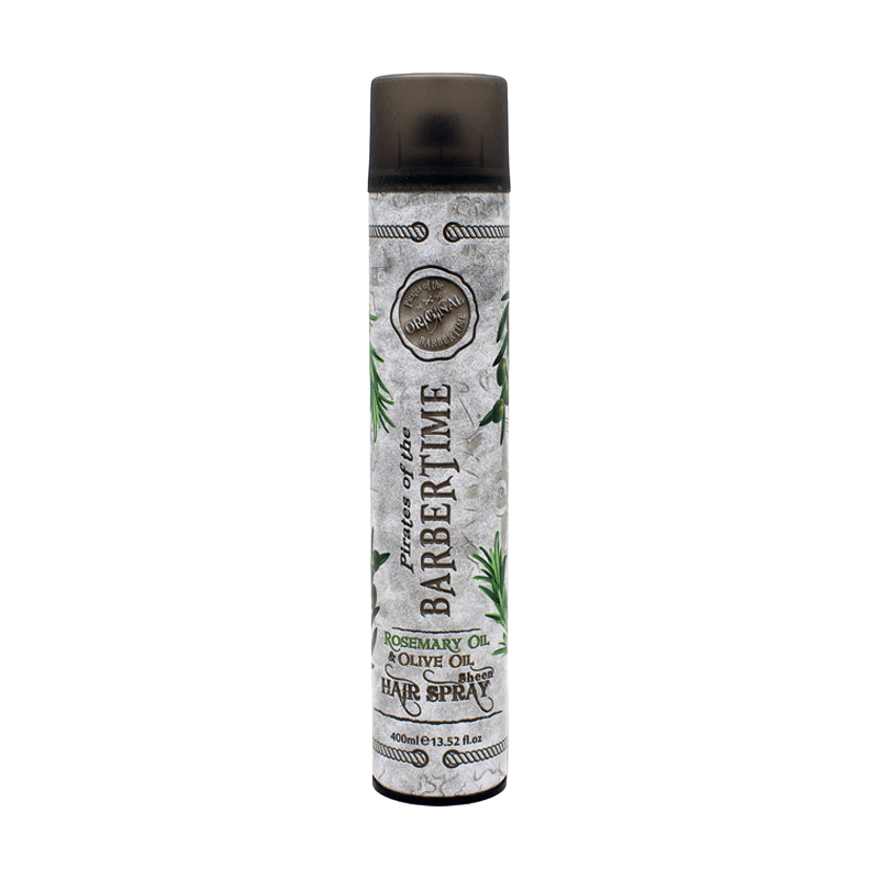 Чоловічий лак для волосся Barbertime Hair Spray Shine Rosemary &amp; Olive Oil, 400 мл