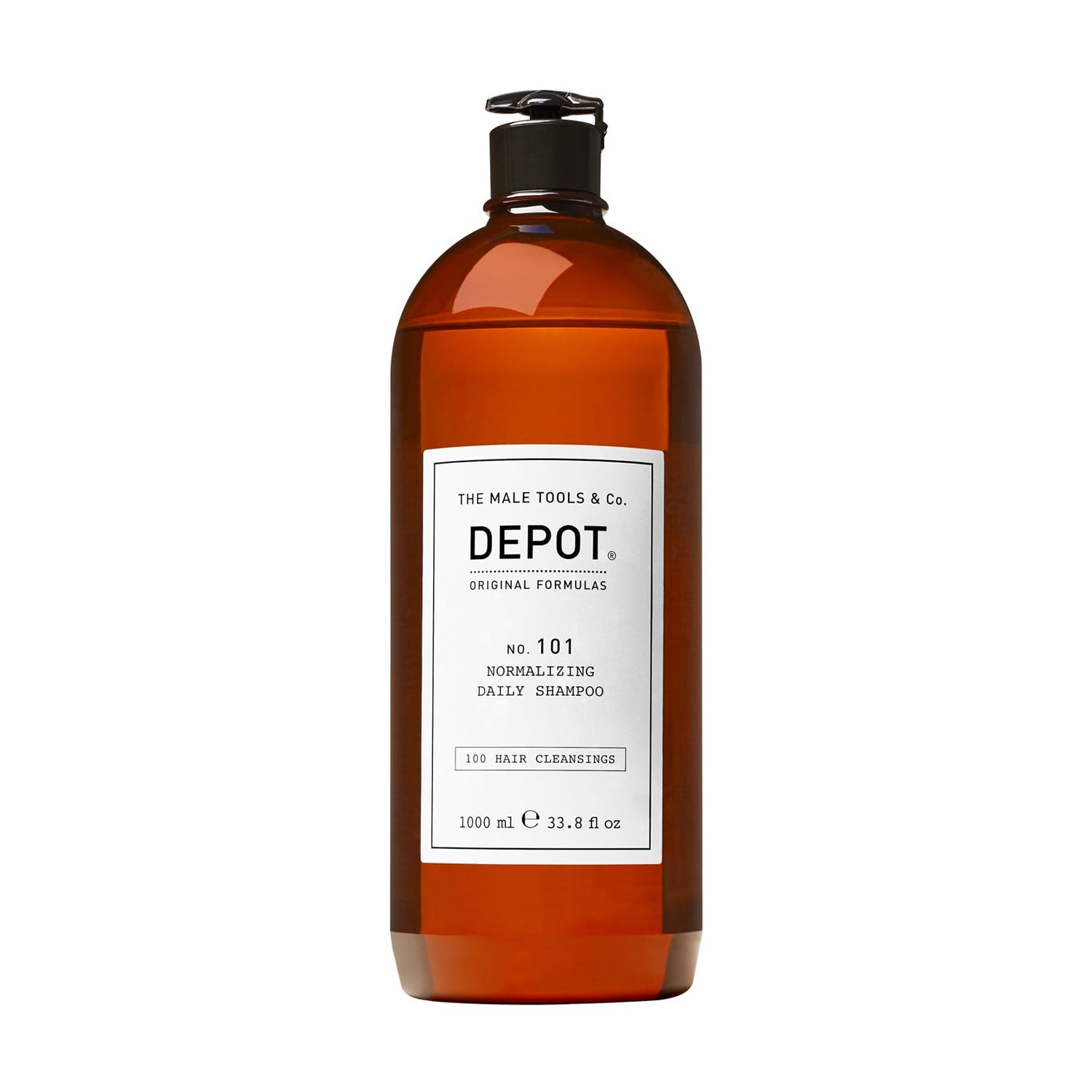 Чоловічий нормалізувальний шампунь для волосся Depot 101 Normalizing Daily Shampoo, 1 л