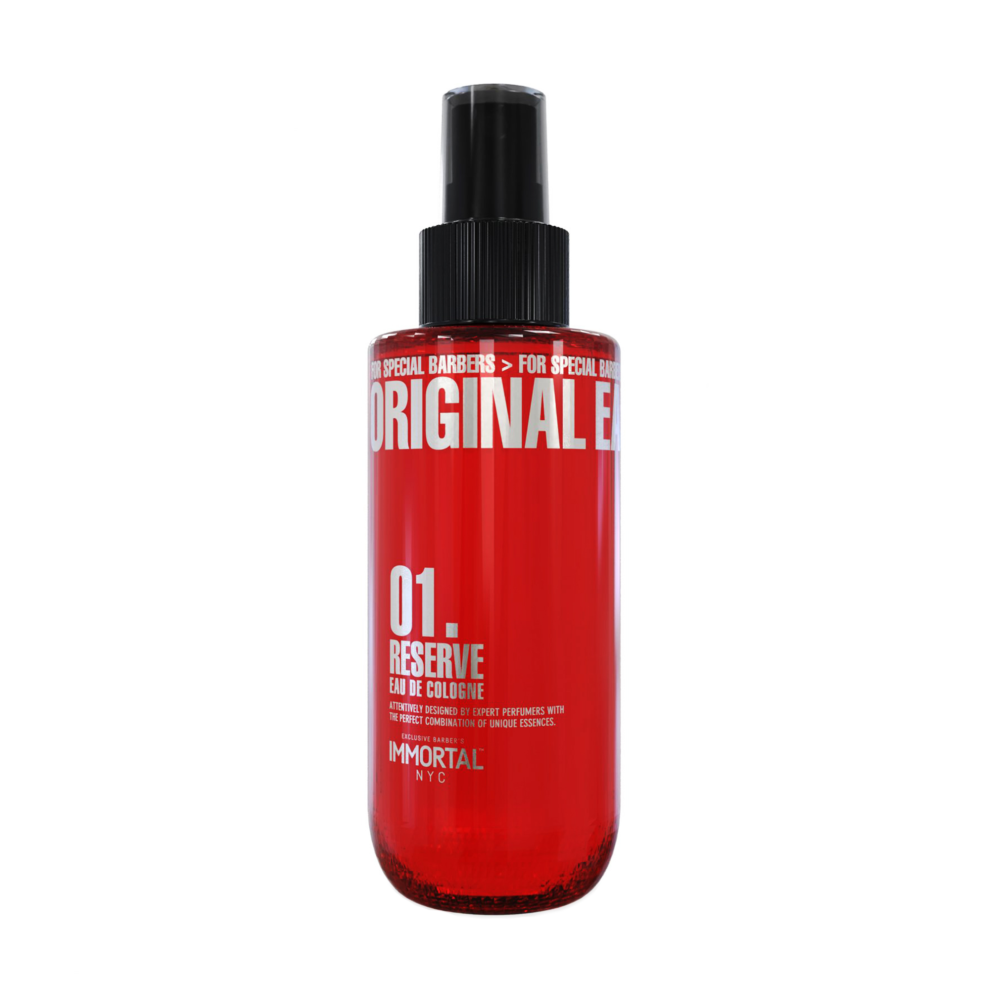 Чоловічий одеколон після гоління Immortal NYC Original 01. Reserve Eau De Cologne, 150 мл